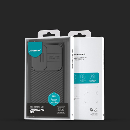 Etui SAMSUNG GALAXY S24 ULTRA Nillkin CamShield Pro czarne