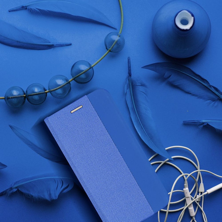 Kabura SENSITIVE Book do SAMSUNG A55 5G niebieski