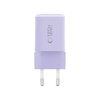 TECH-PROTECT NCM33 2-PORT NETWORK CHARGER PD 33W / QC3.0 BABY PURPLE