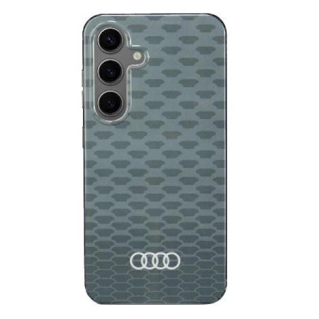 Audi IML Stitching Pattern MagSafe Case S24 S921gray/gey Hardcase AU-IMLMS24-Q5/D3-GY