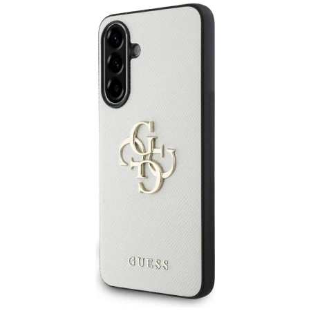 Guess Grained Big 4G Logo Small Classic Logo case for Samsung Galaxy A56 - beige