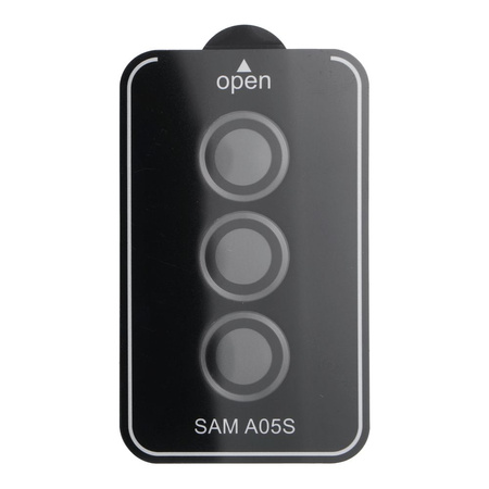 Osłona aparatu PROTECTOR 9H + aplikator do SAMSUNG A05S czarna