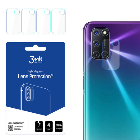 3MK Lens Protect Oppo A72 Ochrona na obiektyw aparatu 4szt