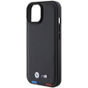 BMW BMHCP15S22PTDK iPhone 15 6.1&quot; black/black Leather Stamp Tricolor