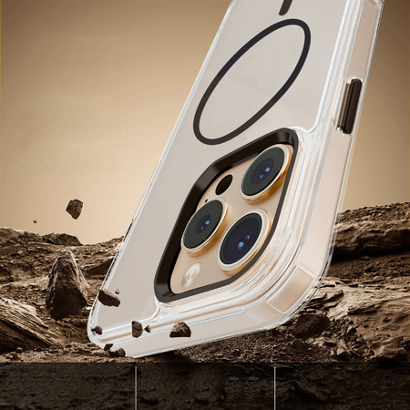 Nakładka Clear Thin Mag do iPhone 13 6,1" czarna