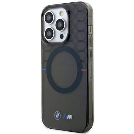 BMW Pattern MagSafe Hülle für iPhone 13 Pro / 13 – grau