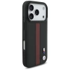 Etui BMW M Perforated Stripe Logo MagSafe na iPhone 17 Pro - czerwone