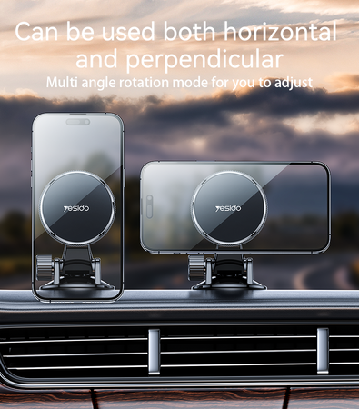 Yesido Uchwyt samochodowy magnetyczny C177 do deski czarny