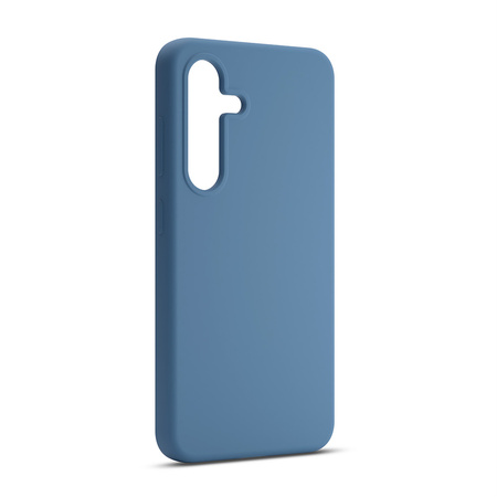 Nakładka Etteri Silicone Case do Samsung Galaxy S24 ciemnoniebieska