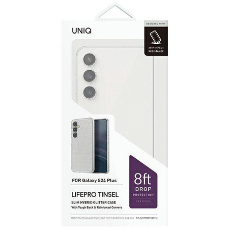 Uniq case LifePro Xtreme Sam S24+ S926 transparent glossy/tinsel lucent
