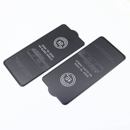 Szkło hartowane 6D do iPhone 12 Pro Max 6,7" czarna ramka 10w1