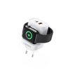 VEGER ładowarka sieciowa USB + Typ C + ładowarka kompatybilna z Apple Watch PD 25W W002E biała