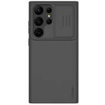 Nillkin CamShield Silky Magnetic Case für Samsung Galaxy S23 Ultra Cover mit MagSafe mit Kameraabdeckung Schwarz