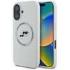 Case IPHONE 16 Karl Lagerfeld Silicone Double Heads&Circle MagSafe beige