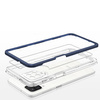 Clear 3in1 Case for Samsung Galaxy A22 4G Frame Gel Cover Blue