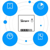 Sonoff MINI R2 WI-FI Wireless Smart Switch (im Schaltkasten) weiß (M0801001010)