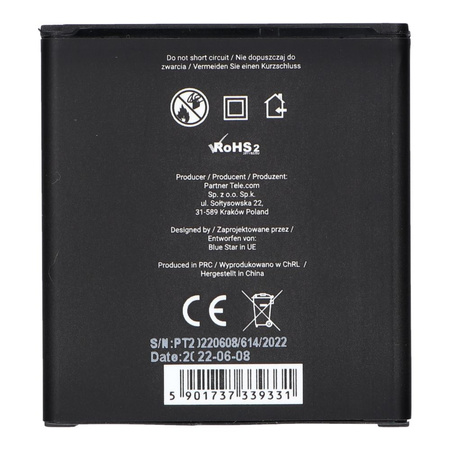 Bateria do Samsung G388 Galaxy Xcover 3 2500 mAh Li-Ion Blue Star Premium