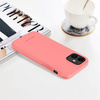 Etui IPHONE 14 PRO Matowy Silikon Mercury Soft Jelly jasny róż