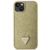 Guess GUHCP14SHDGTPD iPhone 14 6,1" Gold/Gold Hardcase Strass Dreieck