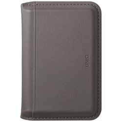 Magnetyczny portfel RFID UNIQ Lyden DS stojak na telefon szary