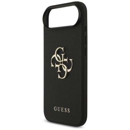 Etui Guess Grained Big 4G & Classic Logo na iPhone Air - czarne