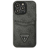 Schutzhülle IPHONE 13 PRO Guess Hardcase 4G Triangle Logo Cardslot (GUHCP13LP4TPK) schwarz