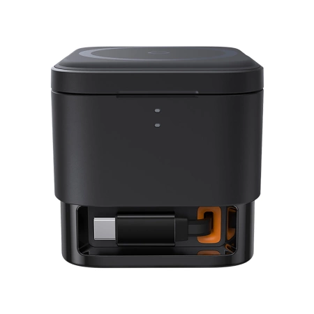 Baseus MagPro 3in1 25W MagSafe Compatible Inductive Charger for Phone and Smartwatch - Black