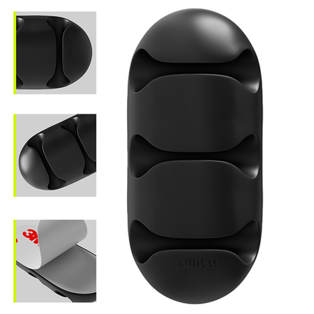 Allity Organizer na kable - zestaw 3 sztuk ASA-400