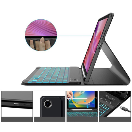 TECH-PROTECT SC PEN + KEYBOARD LENOVO TAB 10.1 TB-311 BLACK