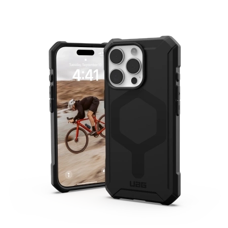 UAG Essential Armor Magsafe Hülle für iPhone 16 Pro – Schwarz