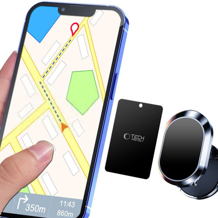 Blaszki Magnetyczne 4-pack Tech-Protect czarne