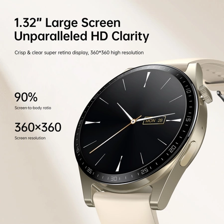 Joyroom JR-FC2 Classic Series smartwatch with IP68 call answering function - gold