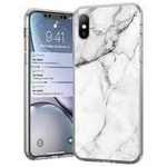 Wozinsky Marble żelowe etui pokrowiec marmur Samsung Galaxy S21+ 5G (S21 Plus 5G) biały