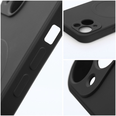 Etui do iPhone 14 Pro Max czarne MagSafe + Szkło