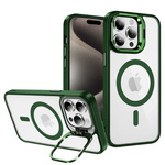 Tel Protect Kickstand Magsafe Case do Iphone 14 Pro Max zielony