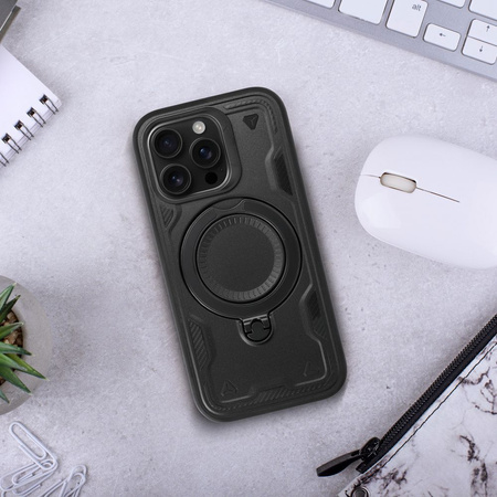Futerał FROST ARMOR do IPHONE 15 Pro Max czarny