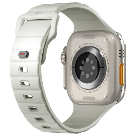 UNIQ pasek Stride SE Apple Watch         49/46/45/44mm FKM Rubber Strap lume