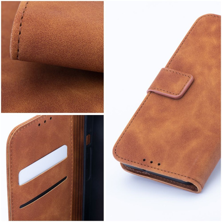 Kabura TENDER Book do XIAOMI Redmi 9C / 9C NFC brązowy