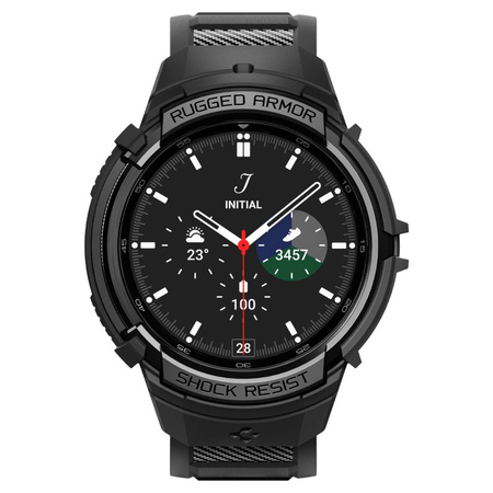 Spigen RUGGED ARMOR „PRO“ GALAXY Watch 6 CLASSIC (47 MM) MATTSCHWARZ