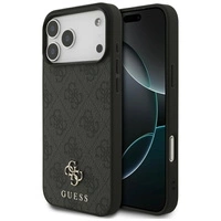 Guess 4G Small Classic Logo MagSafe case for iPhone 17 Pro Max - black