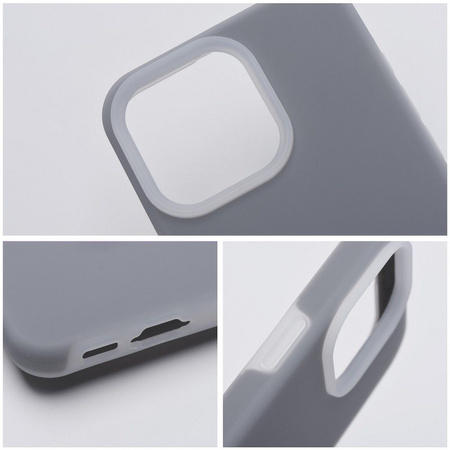 Futerał CANDY CASE do IPHONE 15 PLUS szary
