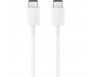 Oryginalny kabel Samsung DW767JWE GP-TOU021RFCWW USB-C - USB-C 1.8M Biały (bulk EU)
