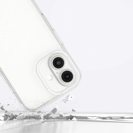 AmazingThing Minimal Case für iPhone 16 Plus Silikonhülle - Transparent