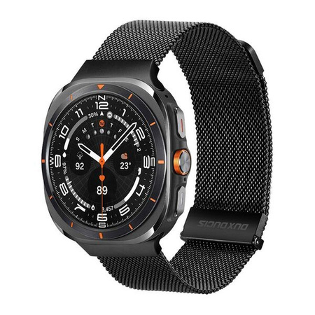 DUX DUCIS pasek MIXTURE PRO pleciony do Samsung Watch 47 mm czarny