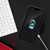 Futerał COLOR EDGE MAG COVER kompatybilny z MagSafe do IPHONE 17 Pro Max czarno czerwony