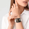 Skórzany pasek AMAZINGTHING Class Band do Apple Watch 45 / 46 / 49 mm - jasnobeżowy