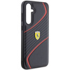 Oryginalne Etui FERRARI Hardcase FEHCS23FEPTWK do SAMSUNG S23 FE (Twist / czarny)