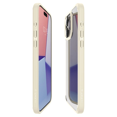 Etui Spigen Ultra Hybrid na iPhone 15 Pro Max - beżowe