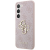 Guess 4G Big Metal Logo - Etui Samsung Galaxy S23 (różowy)