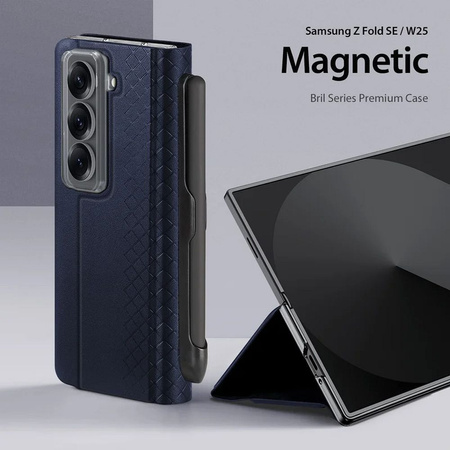 DUX DUCIS futerał BRIL z uchwytem na rysik do SAMSUNG Z Fold SE/W25 niebieski